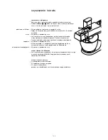 Предварительный просмотр 125 страницы Kenwood Chef KM200 Instructions Manual