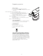 Preview for 110 page of Kenwood Chef KMC030 Instructions Manual