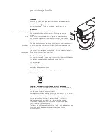 Preview for 120 page of Kenwood Chef KMC030 Instructions Manual