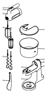 Preview for 3 page of Kenwood Chefette HM670 series Instructions Manual