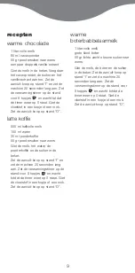 Preview for 9 page of Kenwood Choco Latte Instructions Manual