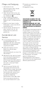 Preview for 13 page of Kenwood Chrome CO606 Instructions Manual