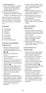 Preview for 36 page of Kenwood Chrome CO606 Instructions Manual