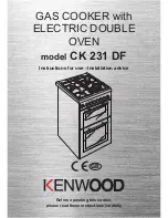 Kenwood CK 231 DF Instructions For Use Manual preview