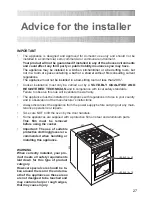 Предварительный просмотр 27 страницы Kenwood CK 231 DF Instructions For Use Manual