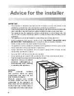 Preview for 26 page of Kenwood CK 231 E Instructions For Installation And Use Manual