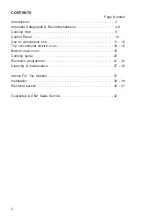 Preview for 2 page of Kenwood CK 235 C SL Instructions For Use And Installation Advice