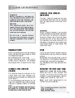 Preview for 17 page of Kenwood CK 240 Instructions For Use - Installation Advice