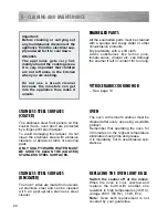 Preview for 22 page of Kenwood CK 280 Instructions For Use Manual