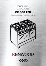 Kenwood CK 300 FFD Instructions For Use Manual предпросмотр