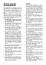 Preview for 5 page of Kenwood CK 300 FFD Instructions For Use Manual