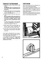 Preview for 16 page of Kenwood CK 300 FFD Instructions For Use Manual