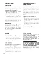 Preview for 12 page of Kenwood CK 304 FS Instructions For Use Manual