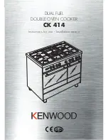 Preview for 1 page of Kenwood CK 414 Instructions For Use Manual