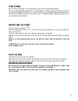 Preview for 15 page of Kenwood CK 414 Instructions For Use Manual