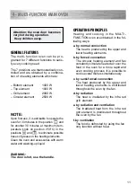 Preview for 11 page of Kenwood CK 440 FFD Instructions For Use Manual