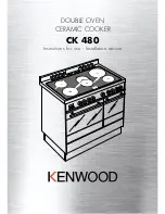 Preview for 1 page of Kenwood CK 480 Instructions For Use - Installation Advice