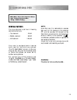 Preview for 19 page of Kenwood CK 480 Instructions For Use - Installation Advice