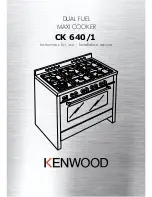 Kenwood CK 640/1 Instructions For Use - Installation Advice предпросмотр