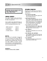 Preview for 11 page of Kenwood CK 640/1 Instructions For Use - Installation Advice