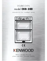 Kenwood CKB 300 Instructions For Use Manual предпросмотр