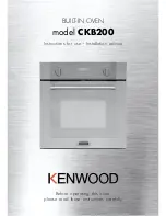 Preview for 1 page of Kenwood CKB200 Instructions For Use - Installation Advice