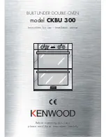 Kenwood CKBU 300 Instructions For Use Manual preview