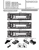 Kenwood CKDC-392V/VA Service Manual preview