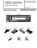 Preview for 1 page of Kenwood CKDC-MP572V Service Manual