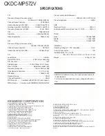 Preview for 30 page of Kenwood CKDC-MP572V Service Manual