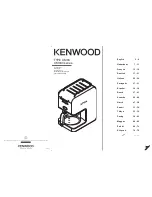 Предварительный просмотр 1 страницы Kenwood CM03 Instructions Manual