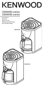 Предварительный просмотр 1 страницы Kenwood CMM480 series Instructions Manual