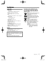 Предварительный просмотр 7 страницы Kenwood CMOS-230 Instruction Manual