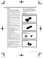 Предварительный просмотр 21 страницы Kenwood CMOS-230 Instruction Manual