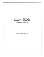 Предварительный просмотр 1 страницы Kenwood CO-1506 Instruction Manual