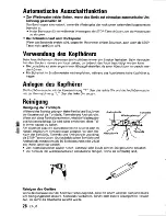 Preview for 30 page of Kenwood CP-J7 Instruction Manual