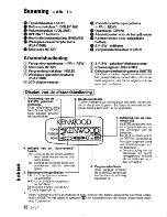 Preview for 34 page of Kenwood CP-J7 Instruction Manual