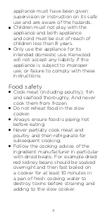 Preview for 4 page of Kenwood CP657 series Instructions Manual