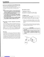 Preview for 4 page of Kenwood CRS-12 Instruction Manual