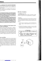 Предварительный просмотр 9 страницы Kenwood CRS-12 Instruction Manual