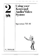 Kenwood CRS-123 User Manual preview