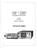 Kenwood CS-1720 Instruction Manual preview