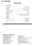 Preview for 10 page of Kenwood CS-434HC Service Manual