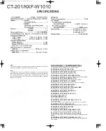 Preview for 14 page of Kenwood CT-201/KXF-W1010 Service Manual