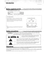 Предварительный просмотр 2 страницы Kenwood CT-201 Instruction Manual