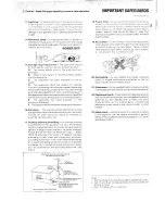 Предварительный просмотр 5 страницы Kenwood CT-201 Instruction Manual