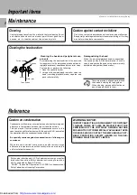 Preview for 4 page of Kenwood CT Series Instruction Manual