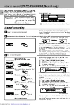 Предварительный просмотр 16 страницы Kenwood CT Series Instruction Manual