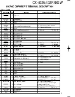 Preview for 3 page of Kenwood CX-402A Service Manual