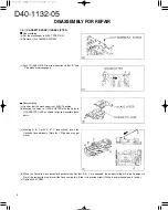 Предварительный просмотр 4 страницы Kenwood D40-1132-05 Service Manual